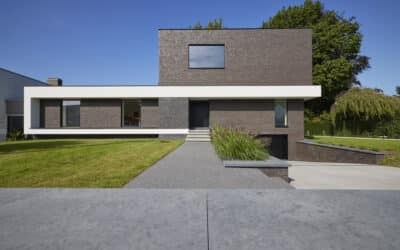 Houtskeletbouw renovatie voor villa in Opwijk