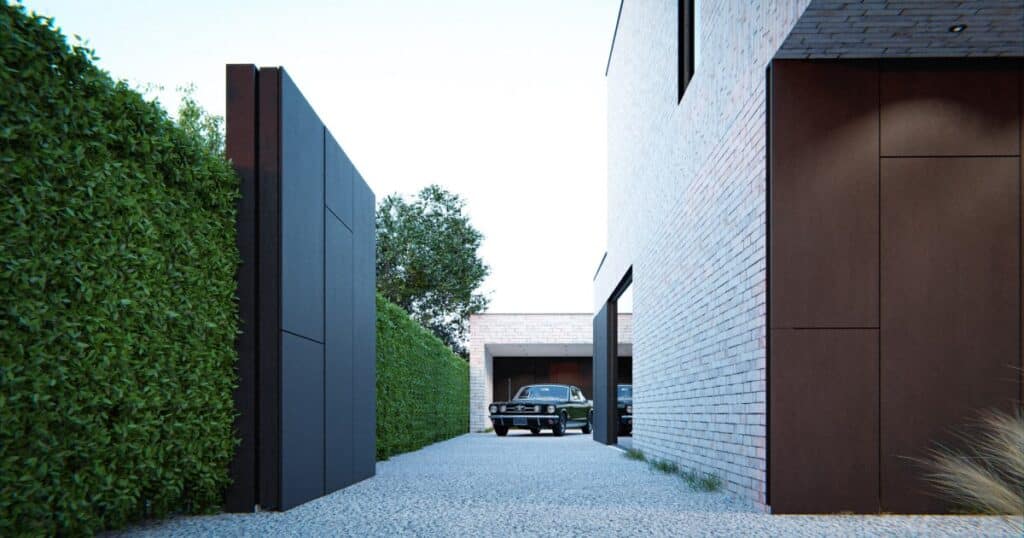 nieuwbouw villa Halle